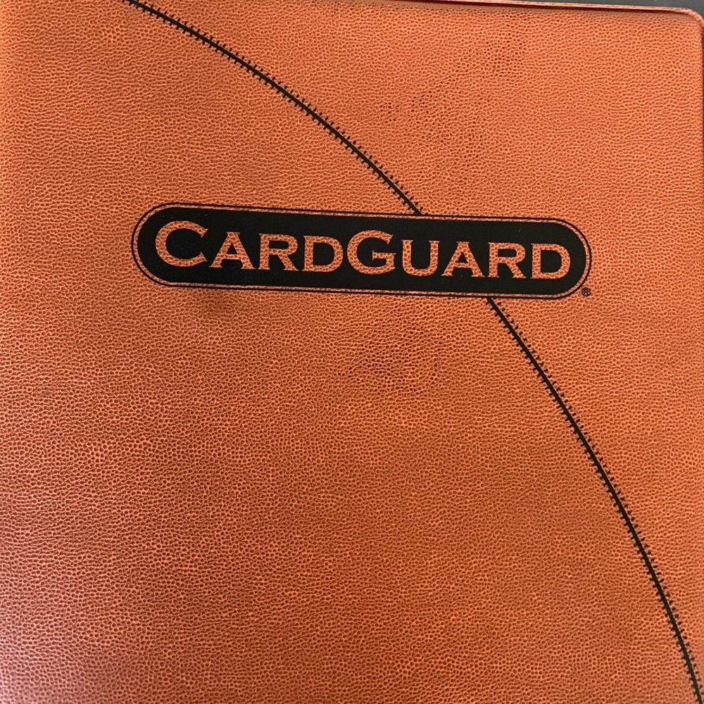Orange Card Organizer